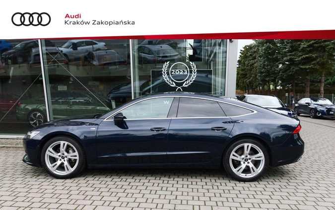 Audi A7 cena 264500 przebieg: 24376, rok produkcji 2023 z Zwierzyniec małe 781